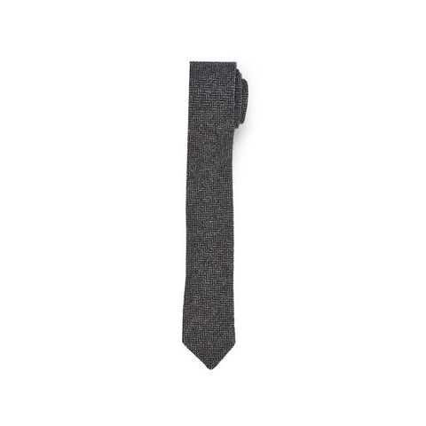 Herringbone Wool Tie