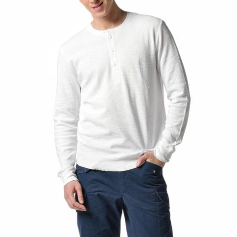 Thermal Double Cloth Henley