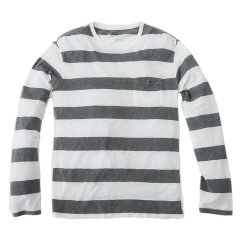 Jaspe Stripe Long Sleeve Tee