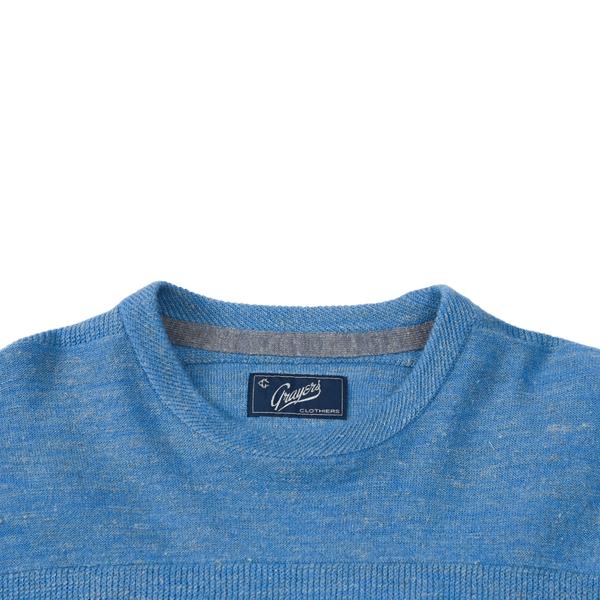 Wadsworth Wool Linen Textured Crew