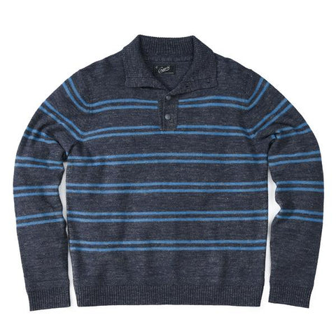 Wadsworth Wool Linen Stripe Mock
