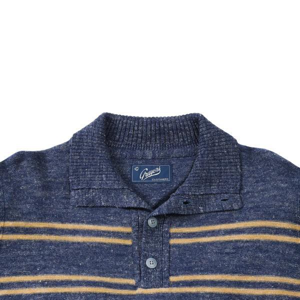 Wadsworth Wool Linen Stripe Mock