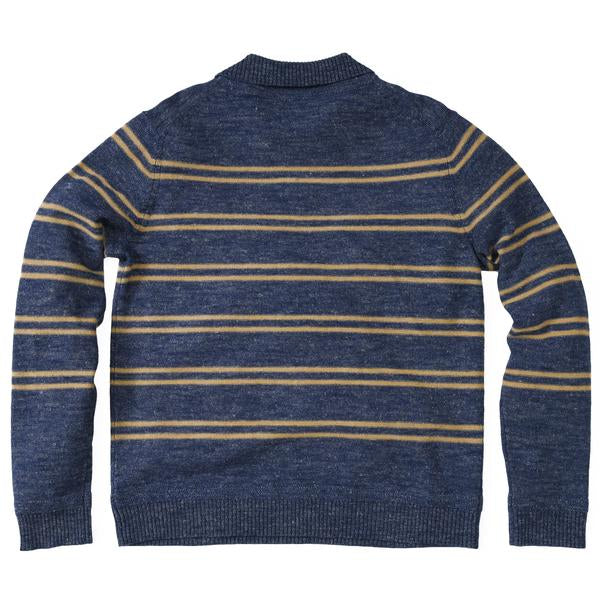 Wadsworth Wool Linen Stripe Mock