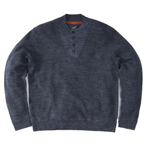 Wadsworth Wool Linen Textured Henley
