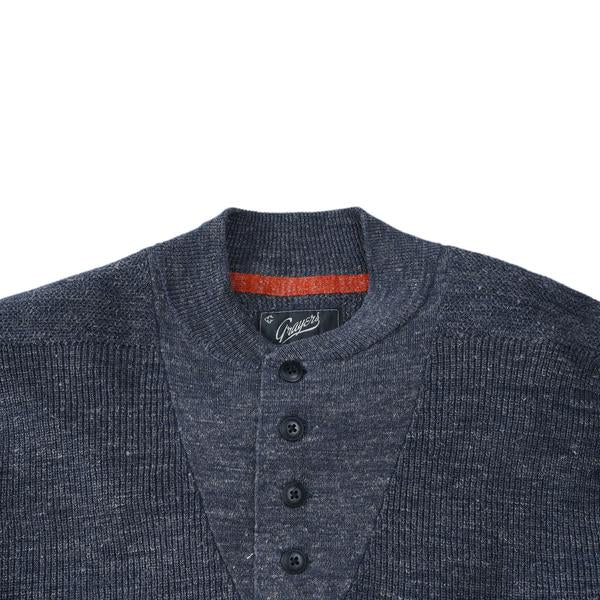 Wadsworth Wool Linen Textured Henley