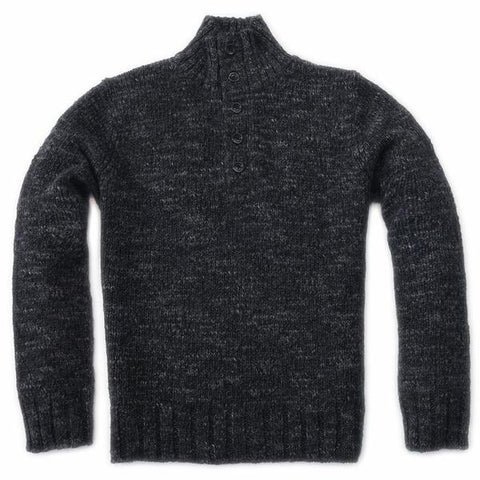 Jennings Button Mock Neck