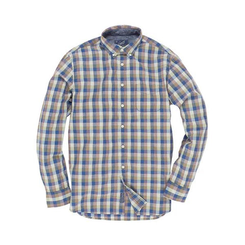 Indigo Slub Poplin Shirt
