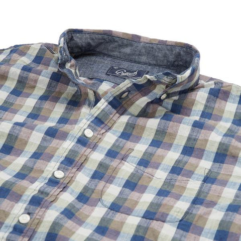 Indigo Slub Poplin Shirt