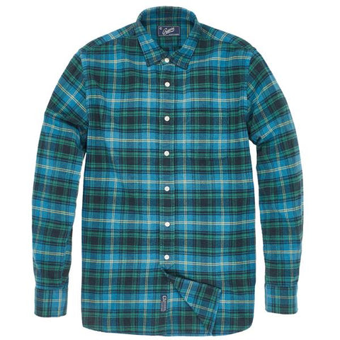 Emerald Jaspe Lux Flannel Shirt