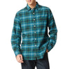 Emerald Jaspe Lux Flannel Shirt