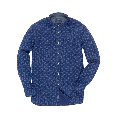 Floral Printed Poplin Shirt