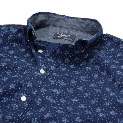 Floral Printed Poplin Shirt