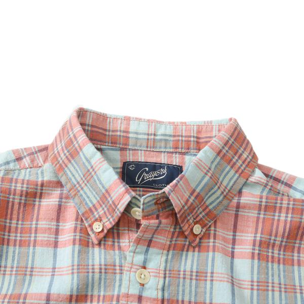 Spencer Slub Madras Short Sleeve Shirt