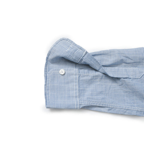 Stewart Microstripe Summer Chambray Shirt