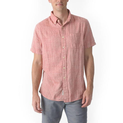 Moby Printed Summer Twill Short Sleeve Shirt