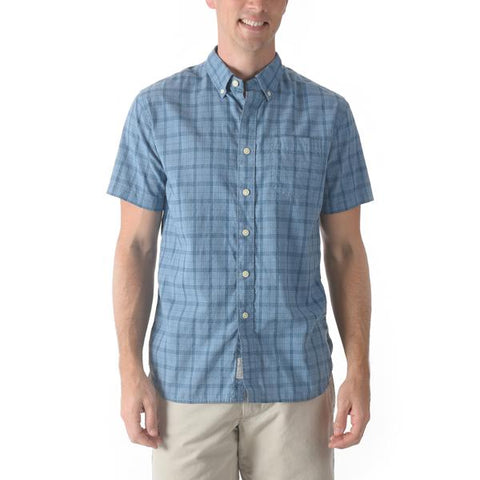 Bluestone Poplin Short Sleeve Shirt