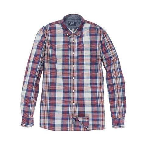Indigo Slub Poplin Shirt