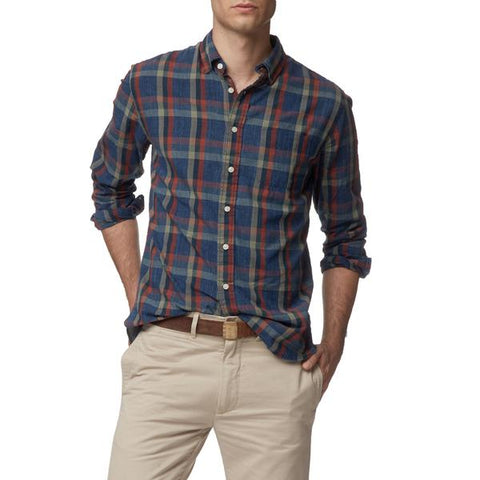 Denison Slub Madras Shirt