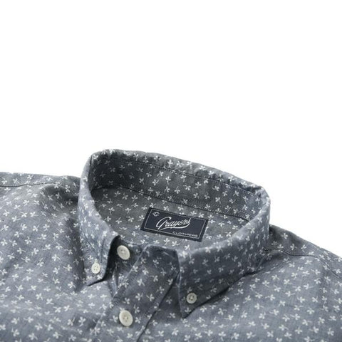Portsmouth Printed Chambray Shirt