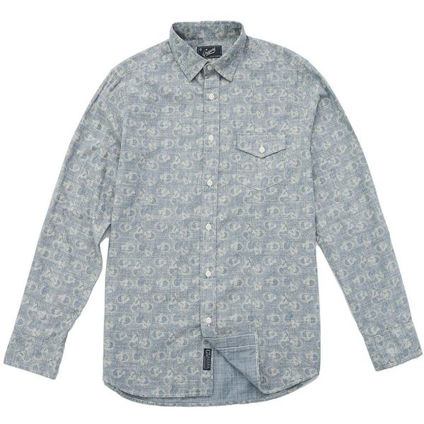 Pattison Printed Chambray Shirt