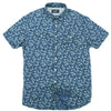 Izzy Indigo Print Shirt Short Sleeve Shirt